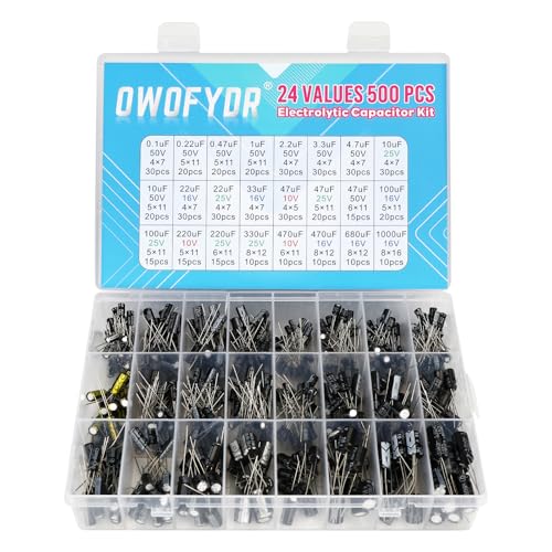 Condensateur électrolytique 500pcs pour remplacer un composant usé et réparer
