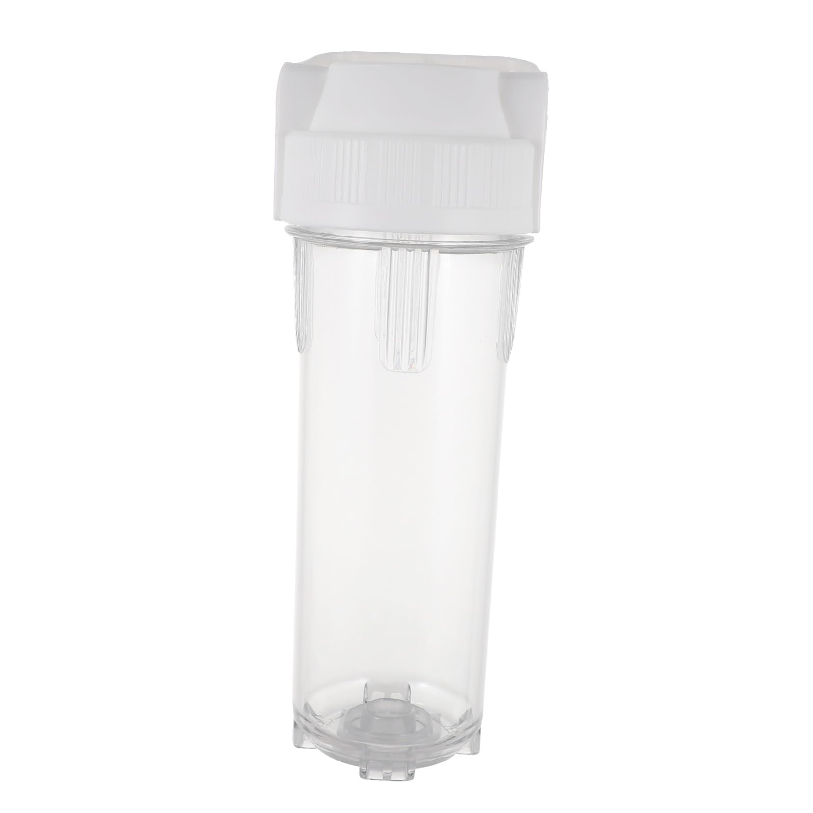 Bouteille Filtrante D'eau 10 Pouces Transparente, Anti-éclatement, Préfiltre pour Robinet et Salle de Bain, Pet Pp, Installation Facile
