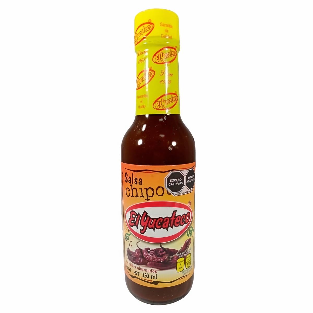 MexGrocer El Yucateco Chipotle Salsa 150 ml (Pack of 2)