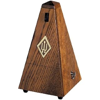 Wittner Métronome Pyramidal Chêne brun mat - Les Beatles, Paul McCartney, John Lennon, RIngo Starr, George Harrison
