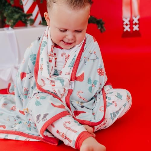 Image of Copper Pearl Jumbo 3-Layer Baby Blanket: Soft Baby Quilts for Boys and Girls | Breathable, Cozy, Toddler Blanket | Baby Quilt for Newborns | 46x46 Premium Polyester /Rayon | Nicholas