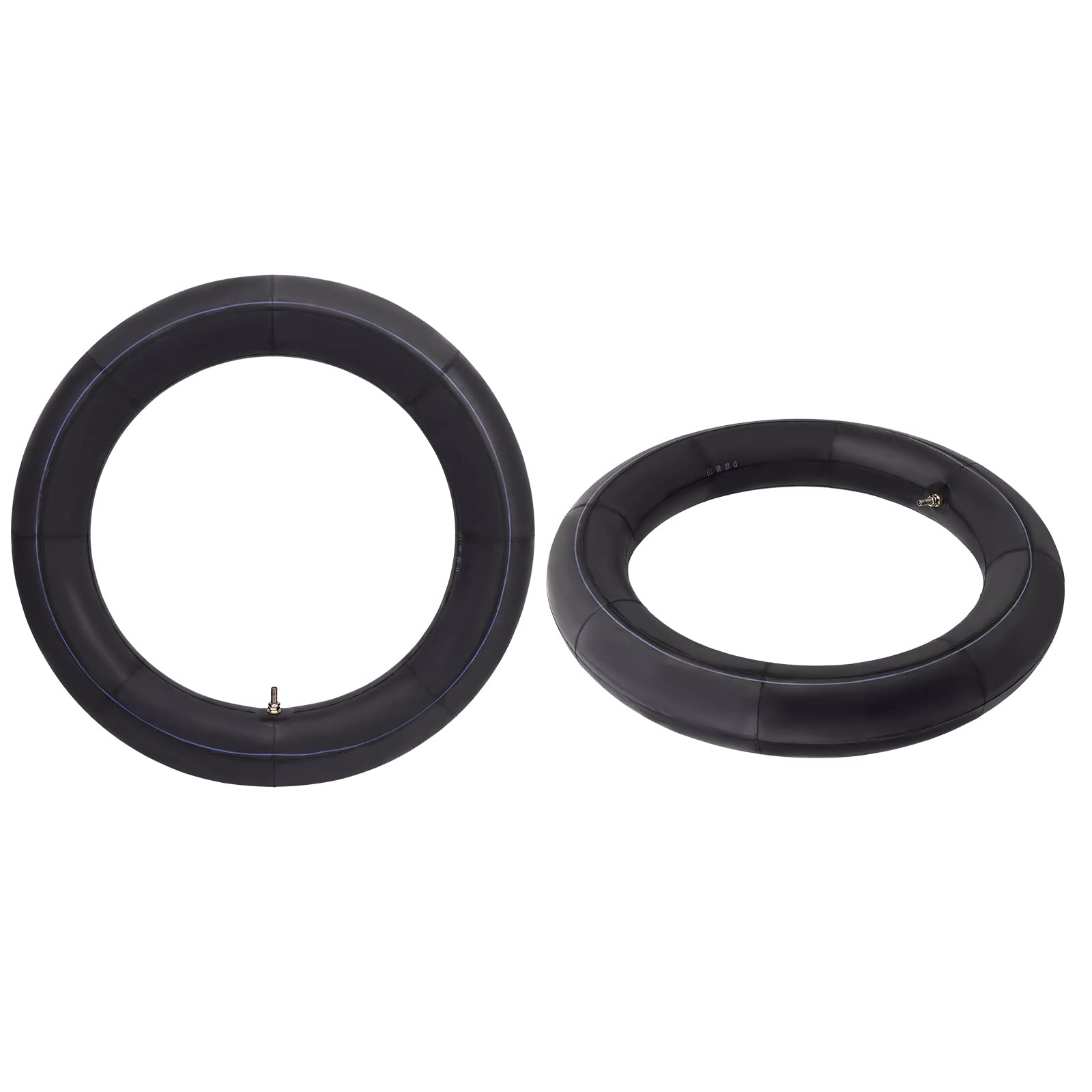 Road Passion 130/90-16 Inner Tube TR4 Straight Valve Stem, Compatible with 5.00/5.10-16 Motorcycle Inner Tube (2 pcs)