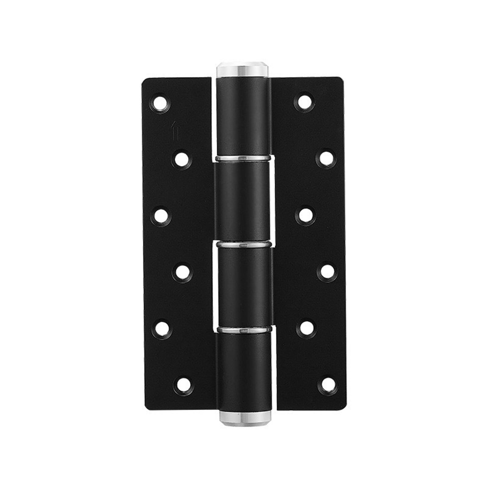 Hydraulic Hinge Invisible Door Self-Closing Positioning Closer Buffer 1Pcs(5inchbrokenbridgealuminumhydraulichinge)