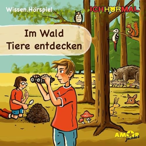 Im Wald Tiere entdecken Audiolivro Por Lorenz Hoffmann capa