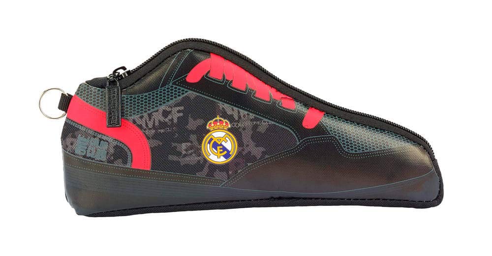 R.Madrid Black Shoe Bag 24 x 10 x 2 cm