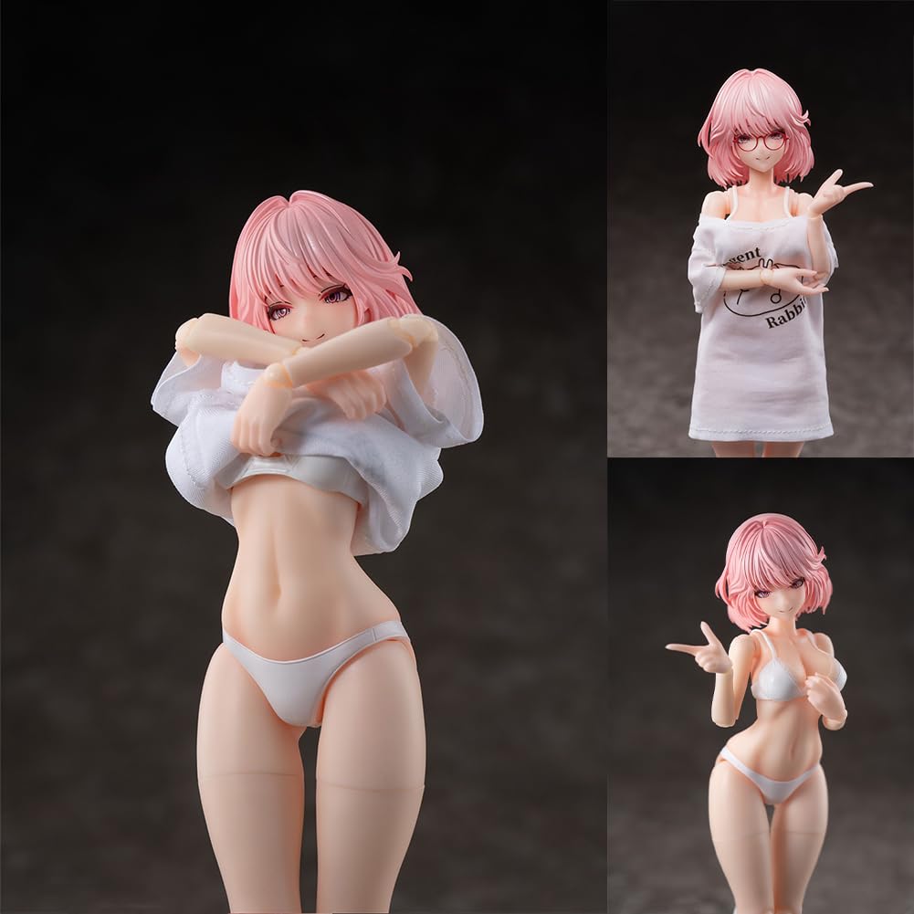 RA-01L Aileen-Loungewear-Figur, Anime, bewegliche Actionfigur, 15 cm, originelles Mädchenmodell, Statue, Sammlung, Desktop-Ornamente