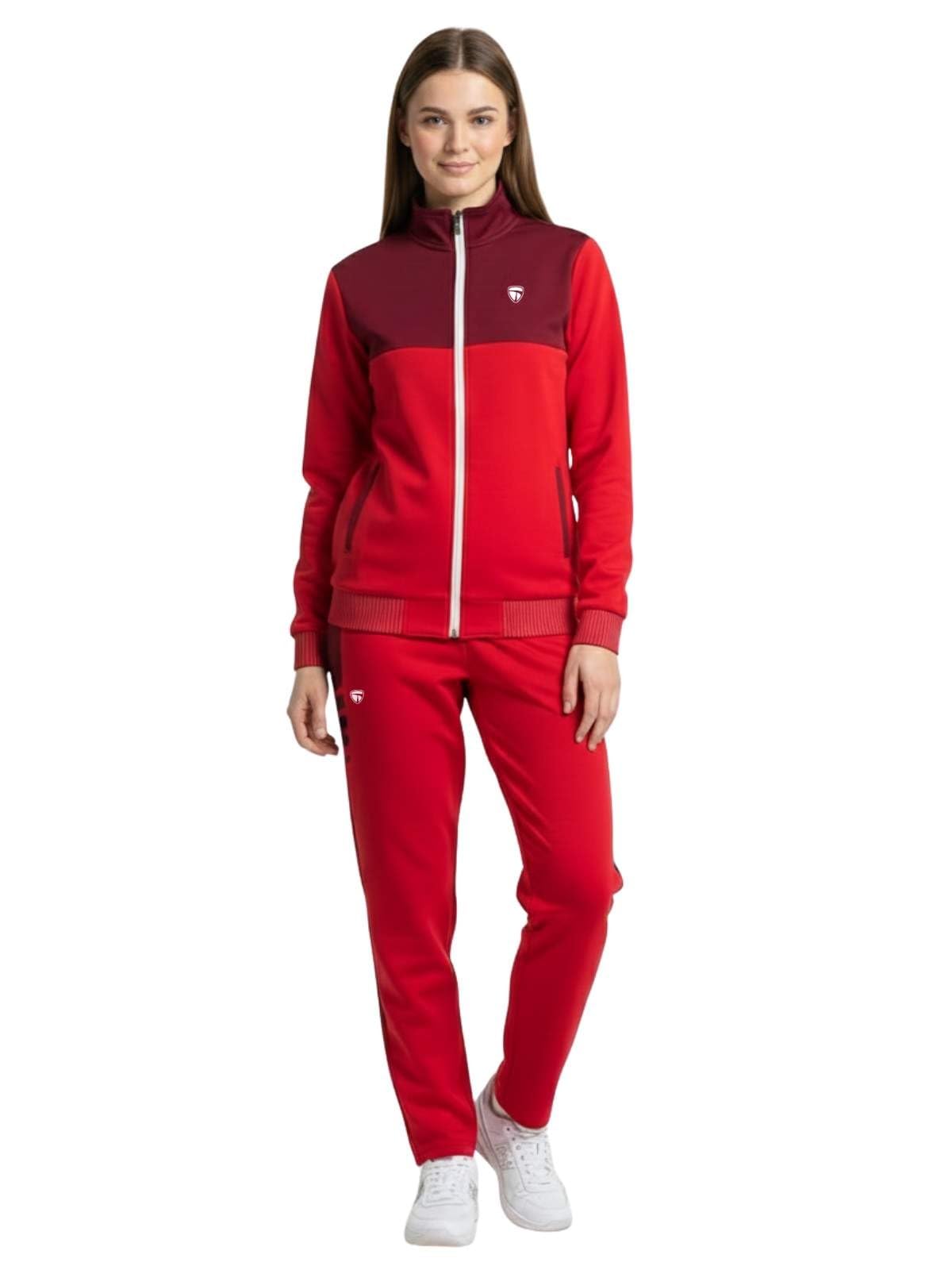 Women’s Tracksuit Set Full Zipper | Workout Pants Jogging Suits-image-6
