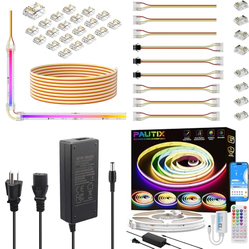 Tira LED RGB Smart IC COB 10m Kit con Adaptador 24V 120W miniatura 1