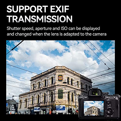 Image of Artek 7artisans EF-SE Lens Adapter with Auto-Focus Speedbooster | Compatible Canon EF /EF-S to Sony E-Mount Converter Ring for Sony A6400 A7M3 A7M4 ZV-E10