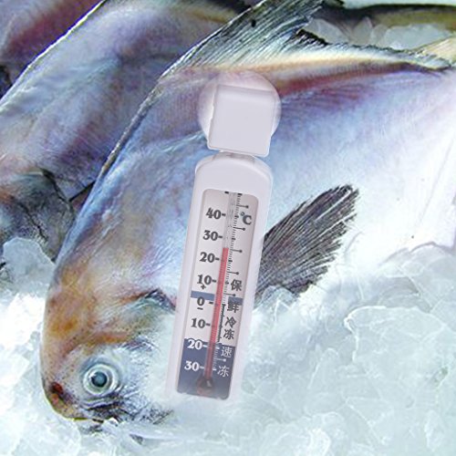 Fridge Thermometer Freezer Thermometer Refrigerator Line Thermometer Fridge Temperature Gauge for Home Supply