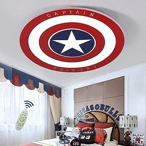 WJLL Children's LED Ceiling Lamp with Remote Cover