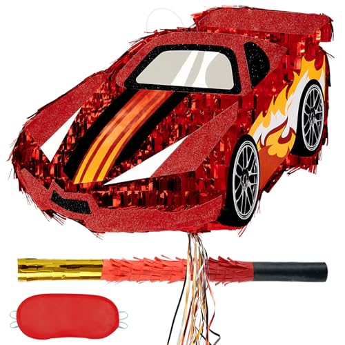 WERNNSAI Race Car Piñata - Race Car Birthday...