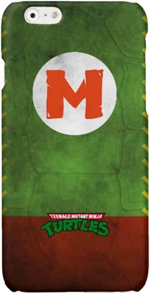 Teenage Mutant Ninja Turtles (TMNT) Case - Leo, Mikey, Raph and Donnie Shell Cellphone iPhone 6 (4.7") Case (Orange (Michelangelo))