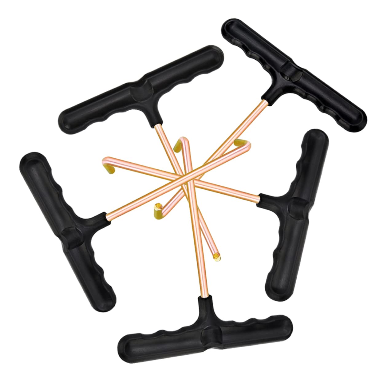 BESPORTBLE 5pcs Portable Shoelace Pullers T-Shaped Tightening Hooks for Sneakers Ice Skates Stretchy Laces