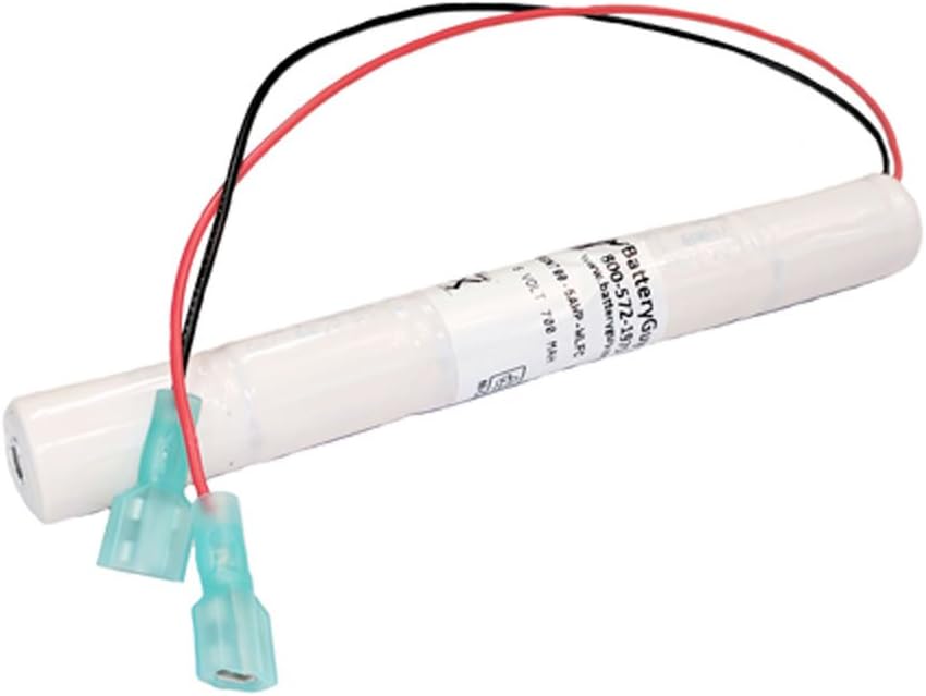 002277 Replacement 6V 700mAh Nickel Cadmium Battery Brand Equivalent (Rechargeable)