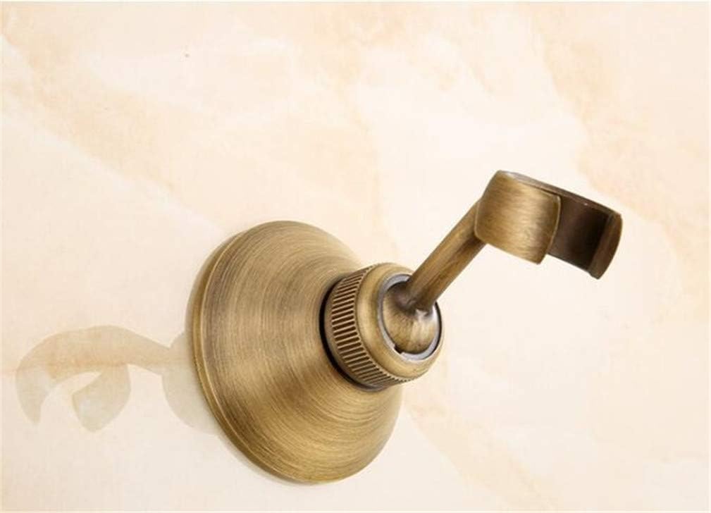 Antique Brass Hand Held Bidet Spray Shower Set Copper Bidet Sprayer Lanos Toilet Bidet Faucet Lavatory Gun Wall Mounted Toilet,Shower Holder (Gold B)