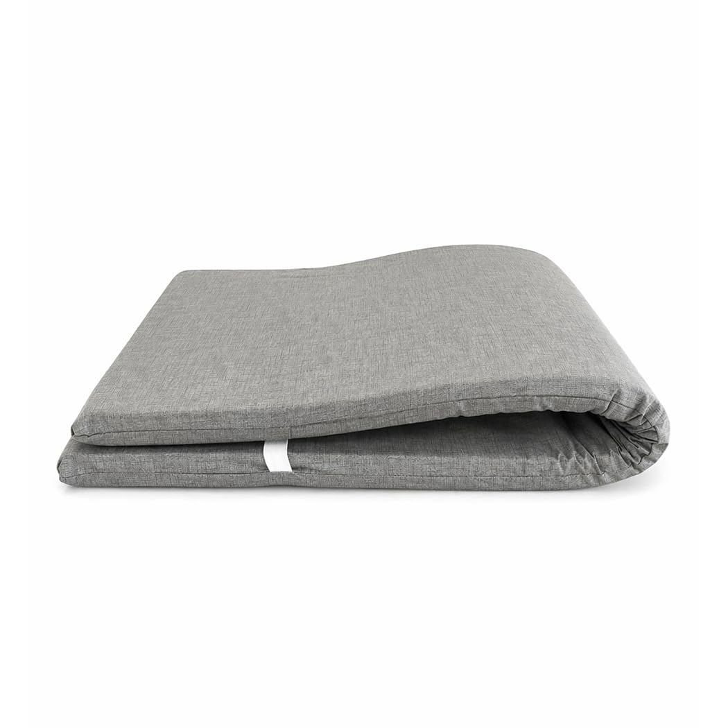 Acomoda Textil - Colchoneta para Tumbona 180x60x6 cm Impermeable con Espuma, Funda Extraíble y Ajuste con Goma, Cojín para Hamaca o Tumbona Exterior JardínTerraza o Piscina