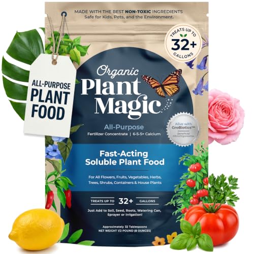 Organic Plant Magic Fertilizer & Plant Food for House Plants