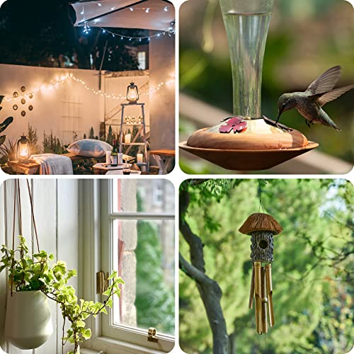Red Snail SCREW HOOKS V28 28Pcs Hooks For Hanging - Ceiling Hooks For Hanging Plants, Hooks For Hanging Heavy Duty, Metal Hook For Cup, Fence, Hanging Baskets, Hooks For Outdoor String Lights thumb #4