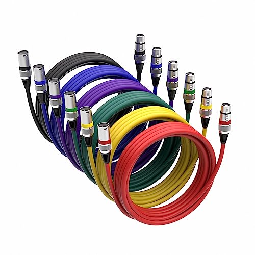 Câbles XLR blindés OseTub 10m : la clarté sonore absolue pour vos spectacles et enregistrements