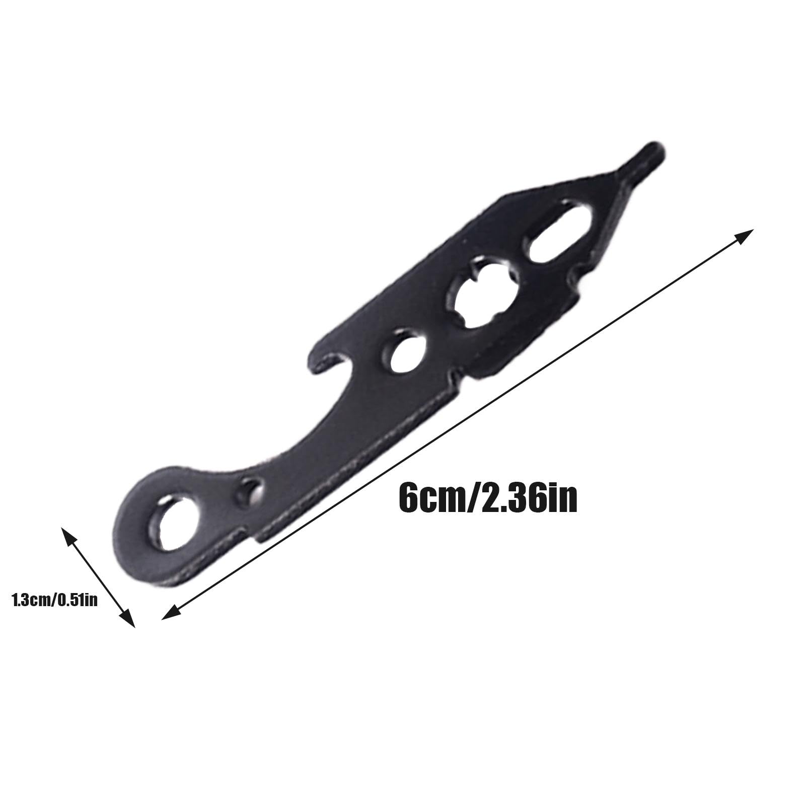 Outil Multifonction Pour Fléchettes – Retire Et Serre Les Tiges, Tournevis Intégré, Métal, 6 Cm, Portable