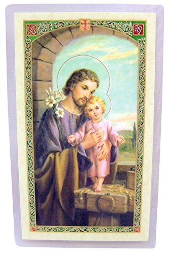 Kit para el hogar con estatua de San José de resina 13 cm miniatura 5