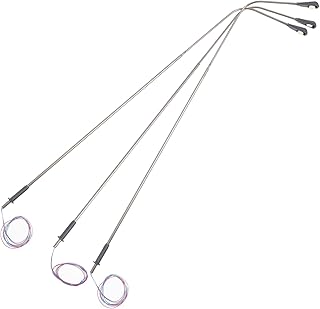 ibasenice Miniature Street Lamp Model Railroad Train Lamp Posts LED Mini Dollhouse Street Light Vintage Pathway Light Railway Train Micro Landscape Accessories For 3pcs