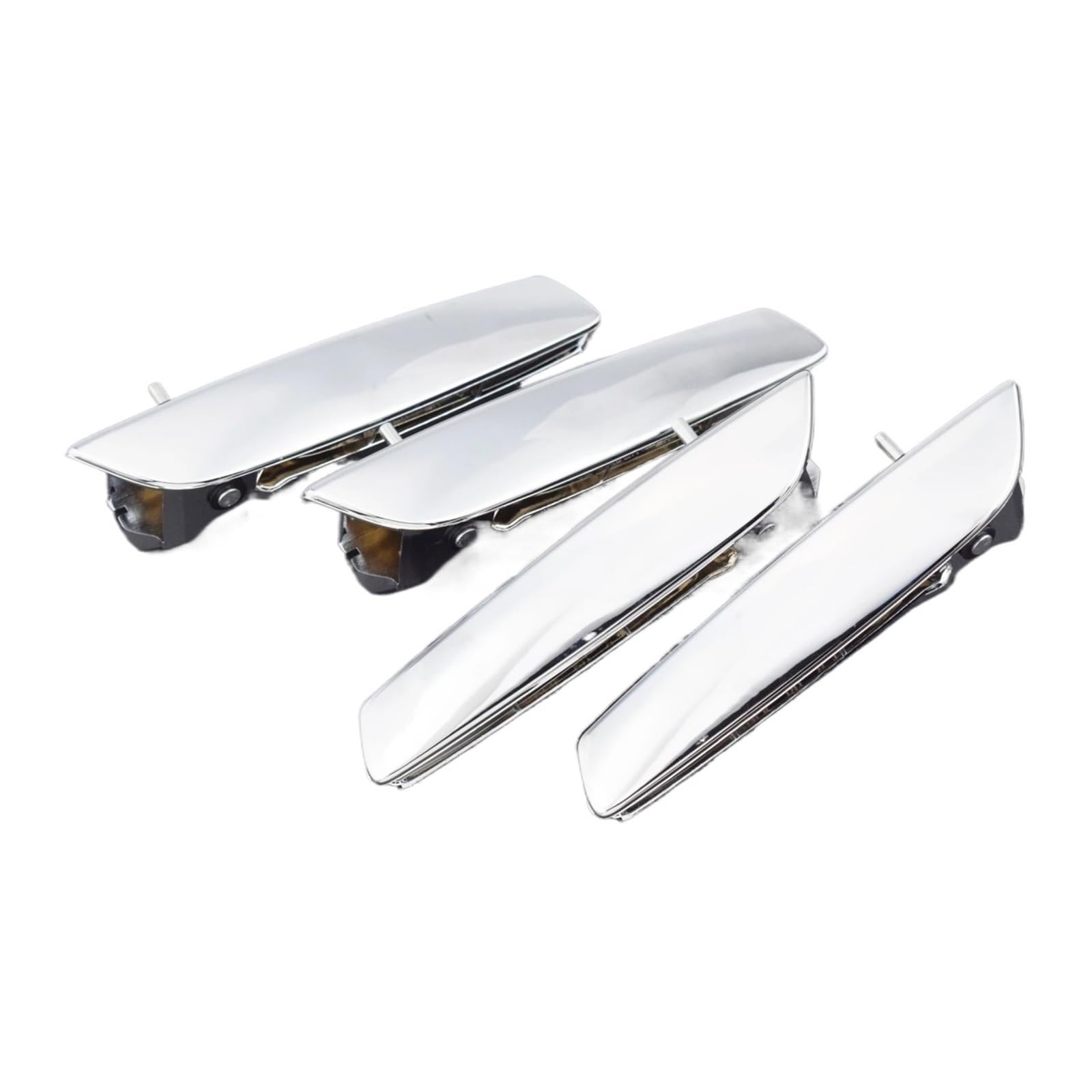 PLMNHSS Car Inner Handle for GMC for Sierra Yukon for Chevrolet for Silverado for Tahoe for Suburban for Cadillac for Escalade Inside Door Handle(4 Pcs Left Right)