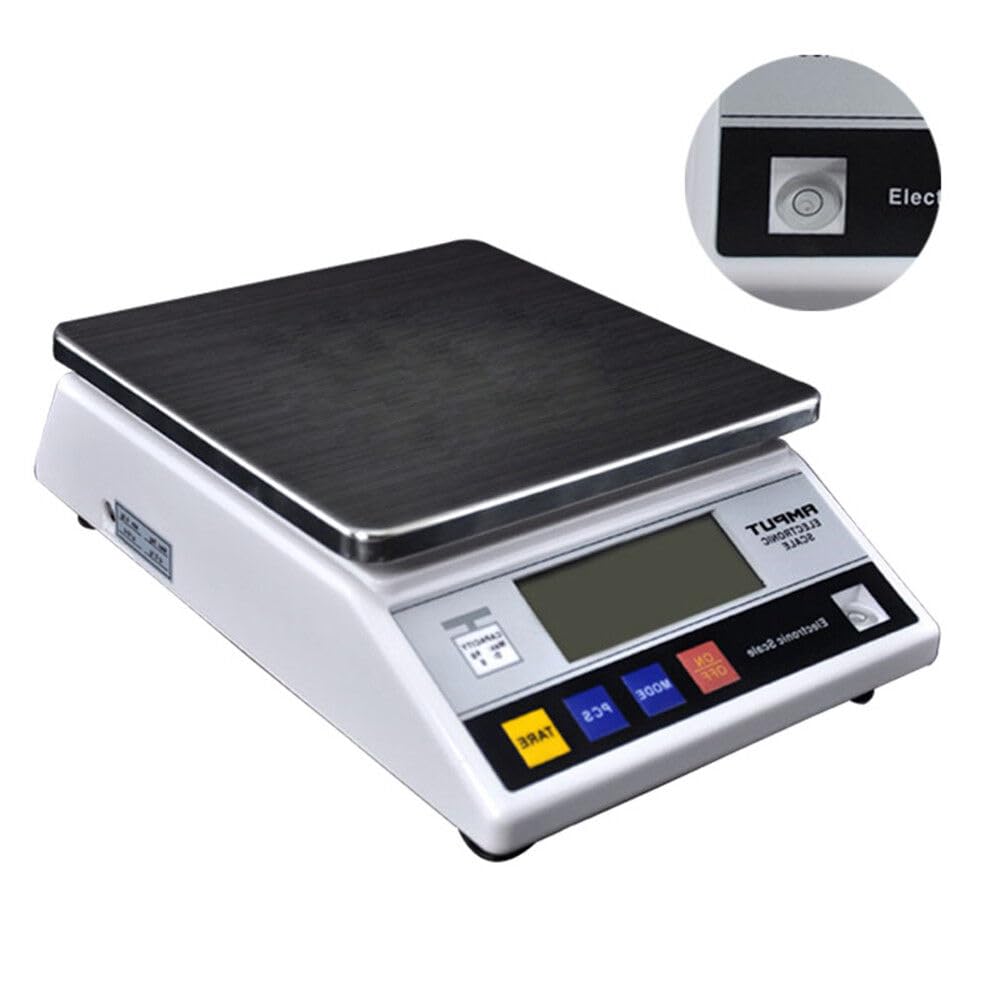 Bilancia digitale elettronica industriale di precisione intelligente da laboratorio scientifico bilancia digitale da tavolo bilance dorate 7500 g/bilancia analitica ad alta precisione 0,1 g, tara,