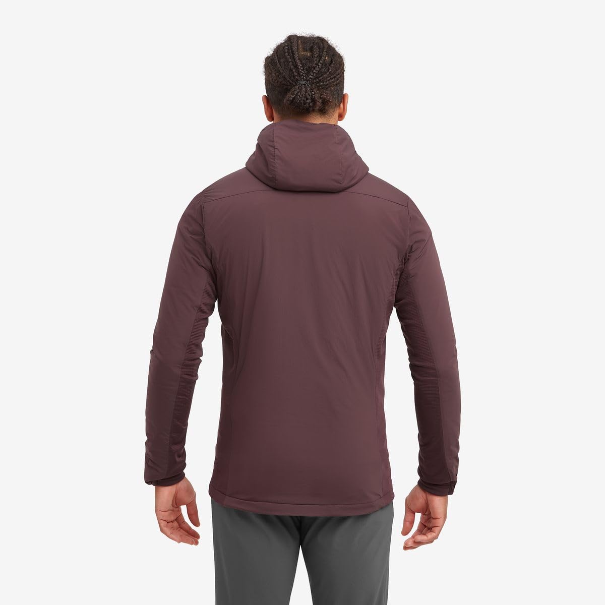 MONTANE Sudadera Marca Modelo Fireball Lite Hoodie Dark Garnet M