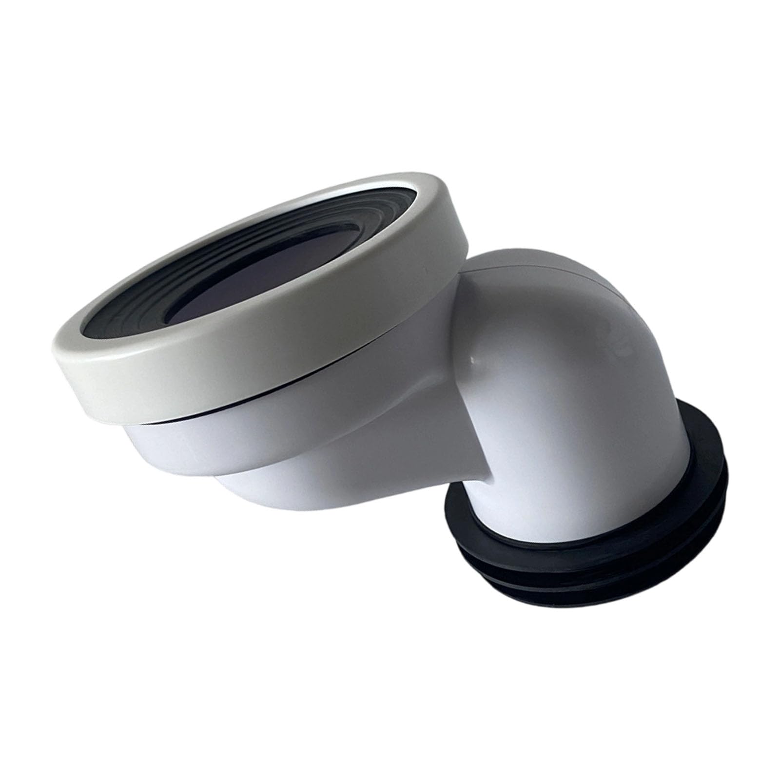 Bathroom Toilet Pipe Connectors Flush Offset Toilet Flange Fitting Change Place Connectors for Tub Waste Drain Systems Offset Connection Pipe