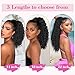 AISI BEAUTY Curly Ponytail Extension Drawstring Ponytail for Black Women 14 Inch Fake Ponytail Curly Synthetic Clip in Pony Tails Hair Extensions(Brown Black)