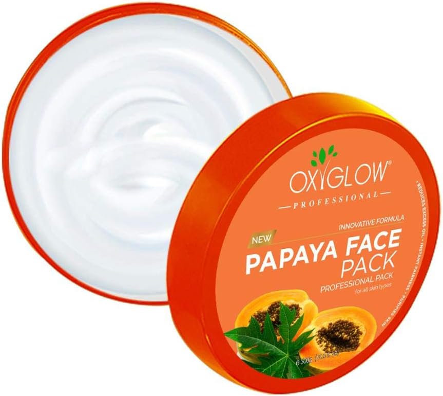 Oxyglow Papaya Face Pack, 300G