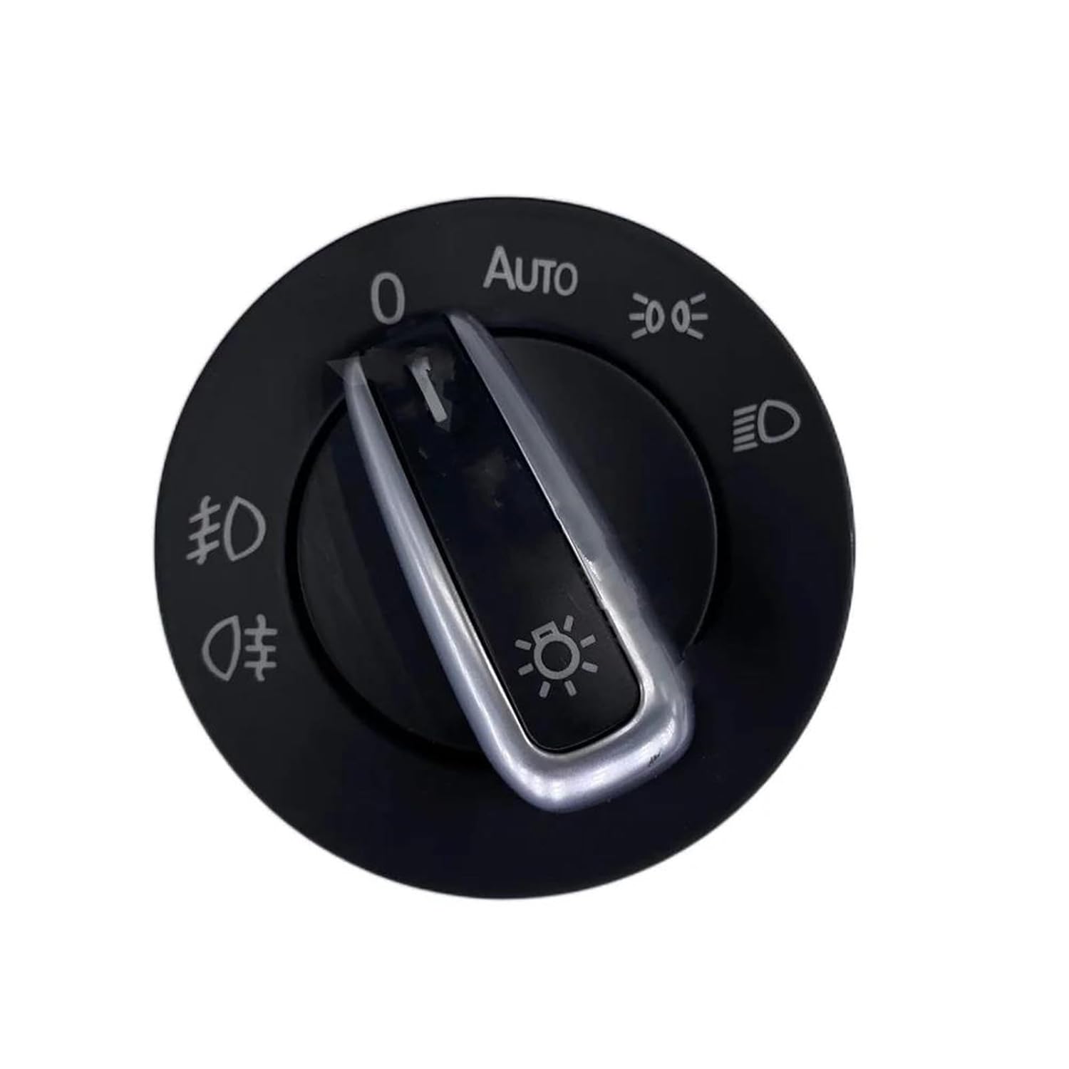 Fog Light Switch Compatible with Tiguan for Touran for Passat for CC for Scirocco 2004-2011 10Pin Headlight Switch Lamp Knob Control Switch 5ND941431B