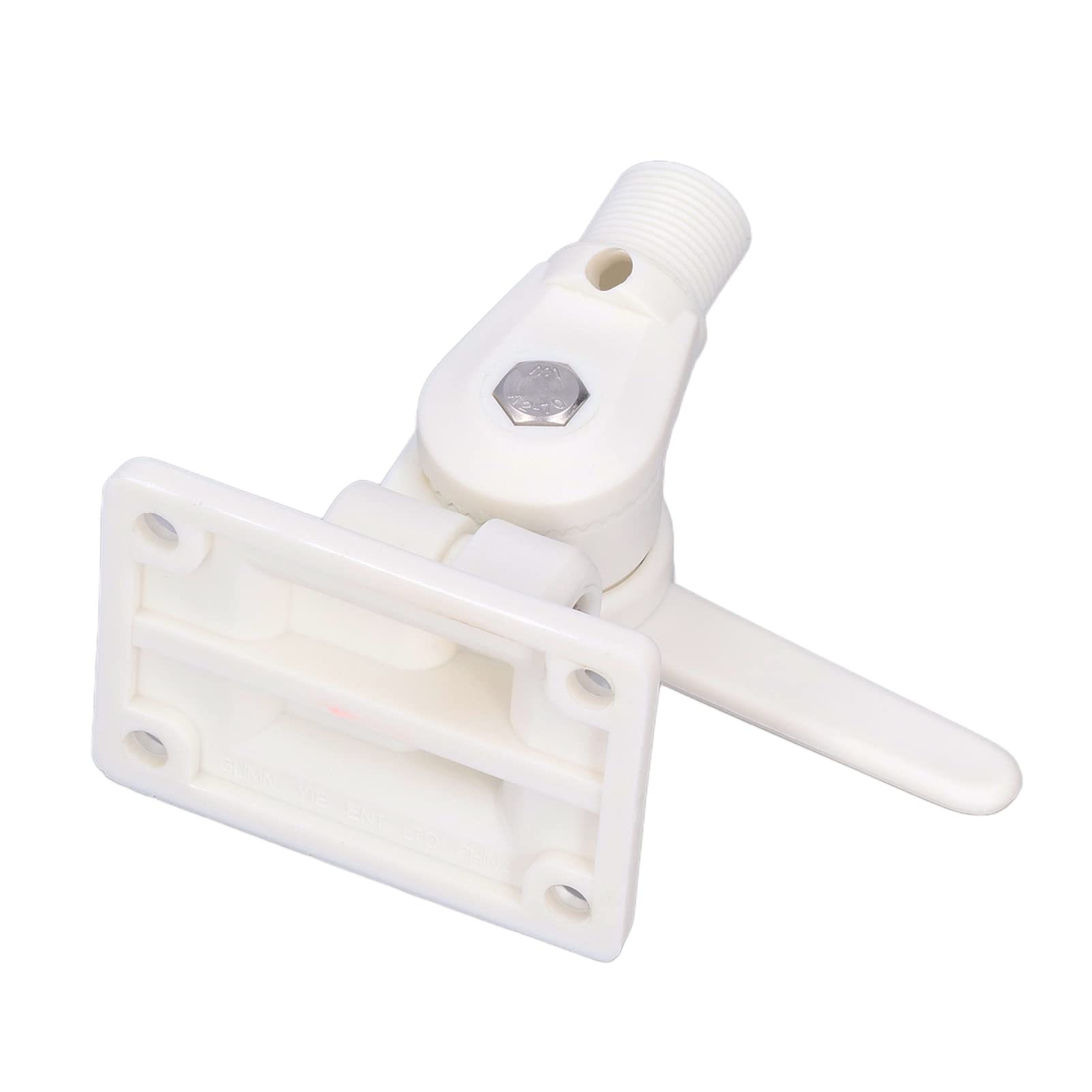 Supporto per Antenna Marina VHF Base di Montaggio Regolabile per Barche Marine
