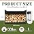 ECOTRIC 6FT Firewood Rack with Waterproof Cover for Outdoor Indoor Wood Log