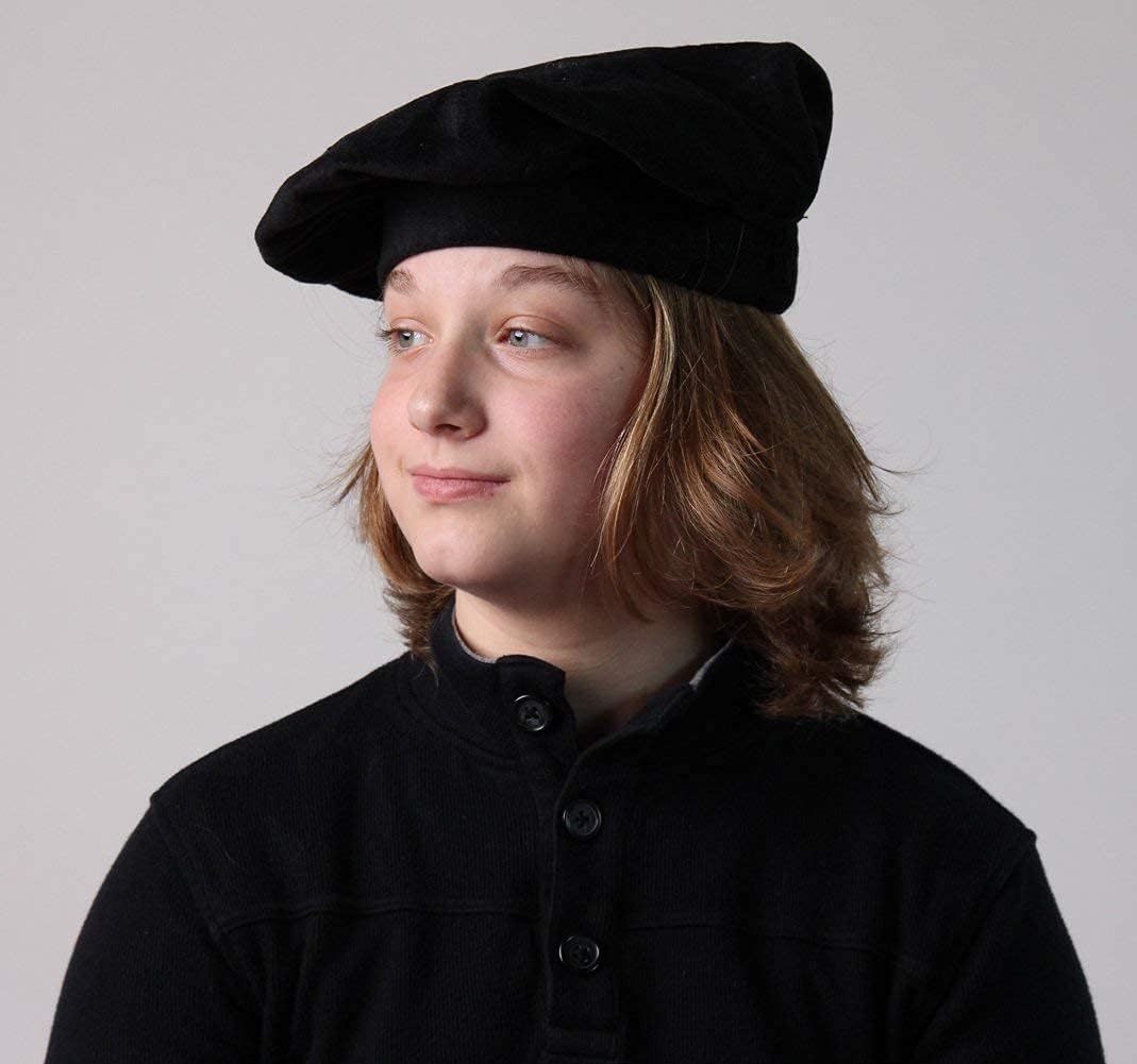 Making Believe Youth/Adult Velour Renaissance Style Costume Accessory Hat (Choose Size and Color)