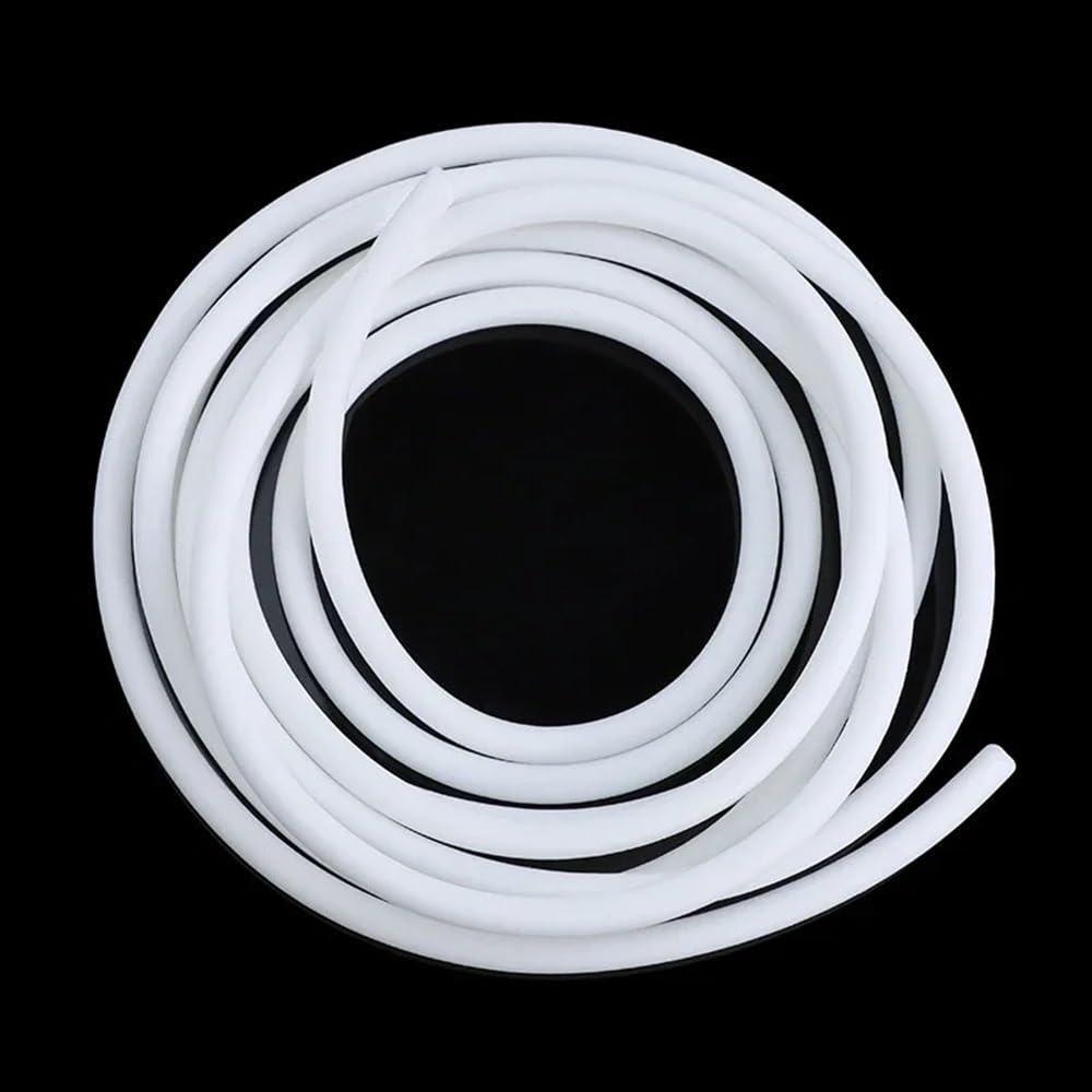 Anyaciy One Color Cord Sealing Gasket 3Meters Vmq Round White Foaming Cord 6Mm 9Mm 18Mm 25Mm Sponge Backer Rod Seal Strip, Silicone Rubber Foamed 1 Piece(9Mm)