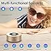 XLEADER [Smart Touch Wireless Speaker SoundAngel A8 (3rd Gen) 5W Small Speaker with Portable Waterproof Case 15H TF Card AUX for Outdoor Travel Sports Hiking Car BBQ Beach Champagne Gold