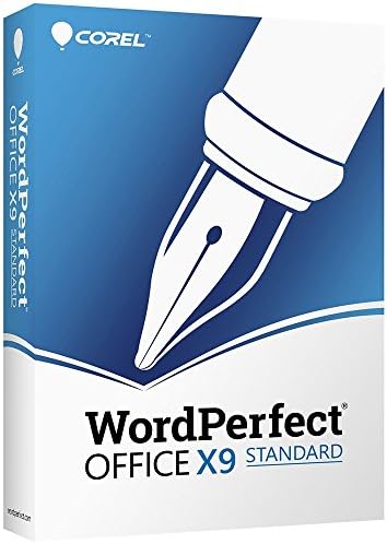 Corel Wordperfect Office X9 - All In One Office Suite [PC Disc] [Old Version]