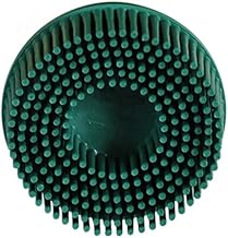 3M Roloc Bristle Disc 50 mm - grün/gelb/weiß - verschiedene Körnung/Farben, Körnung:K. 50 - grün