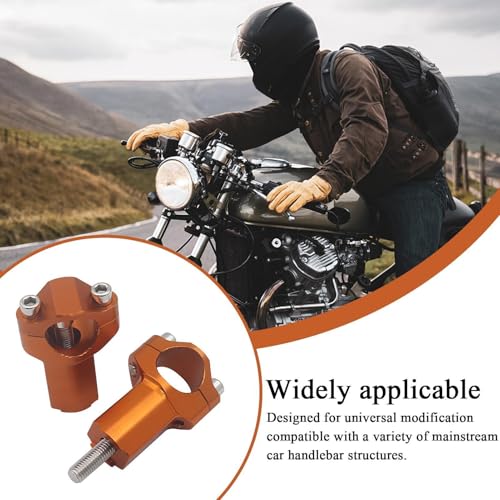 Elevador de manillar para motocicleta: abrazadera de aluminio para modificación de motos 2