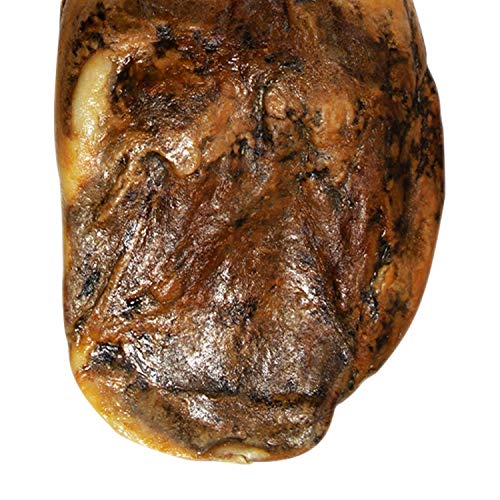 100% Spaanse Pata Negra 100% Iberische Bellota Ham 100% natuurlijk. Gewicht ongeveer 5,5 kg Inclusief hamhouder en… - Afbeelding 6