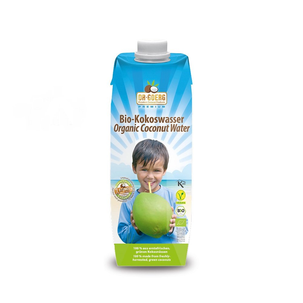 Bebida Dr Goerg Agua De Coco Bio Tetra Brick Aséptico 1L