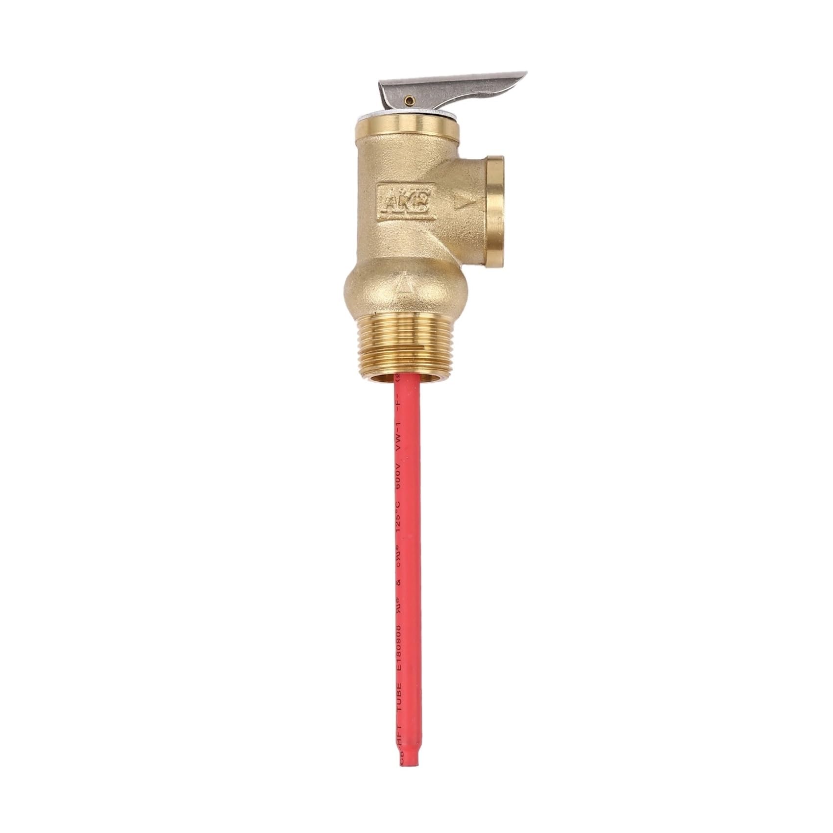 Valvula Antiretorno Agua 0.7Mpa 99C 210F 102PSI Válvula de seguridad alivio presión y temperatura 3/4 pulgadas para calderas de aceite