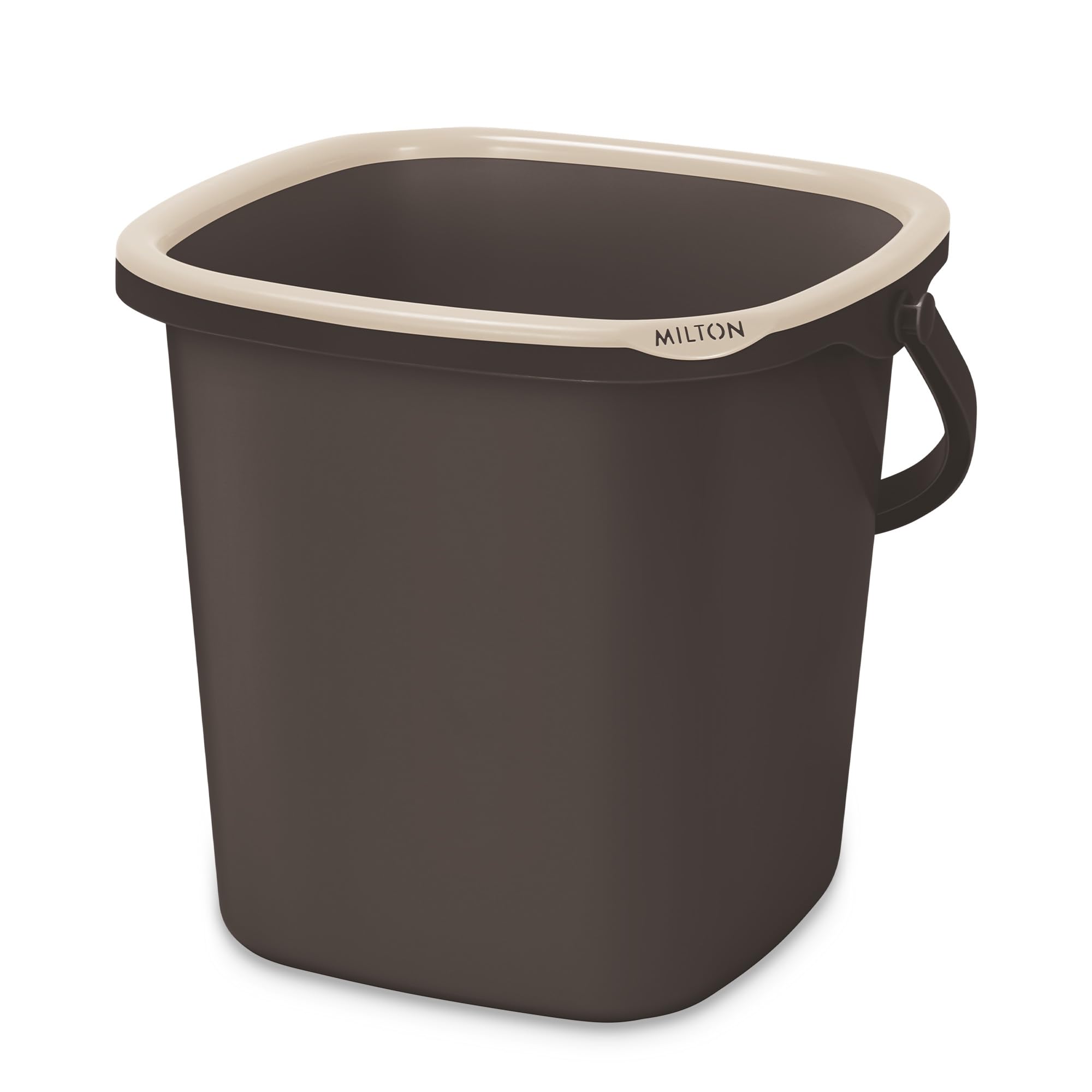 Milton Swish Plastic Bucket with Handle, 18 litres, Brown | Home | Bathing | Storage | Bathroom | Multipurpose | Easy to Carry (B0CYPZ5YFL) Amazon Price History, Amazon Price Tracker