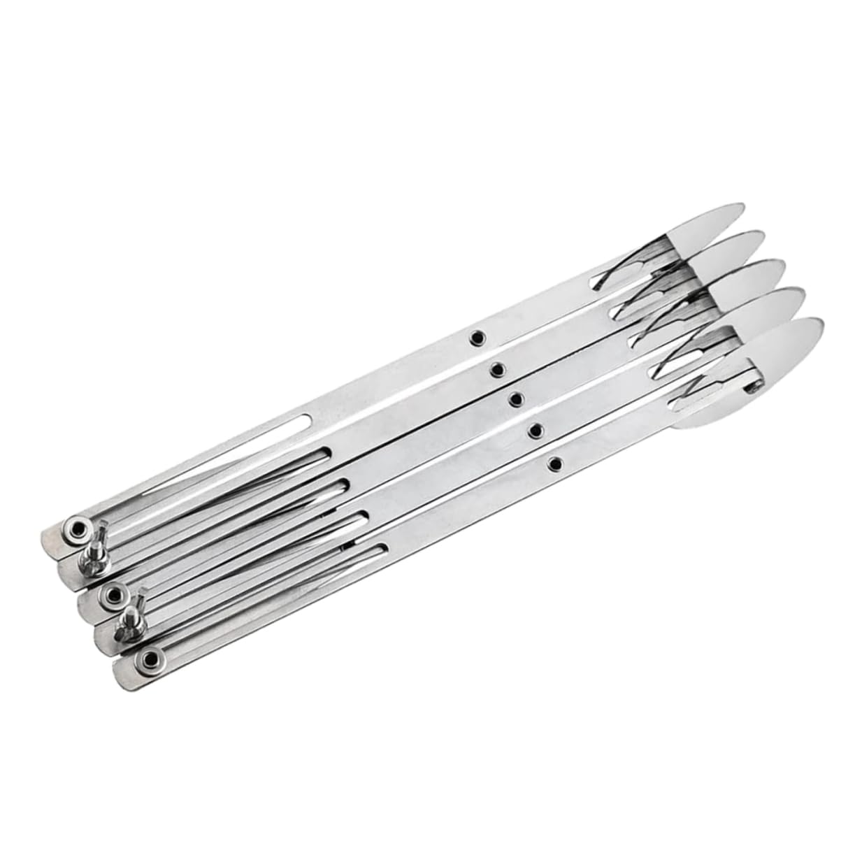 Cortador de Pizza de Acero Inoxidable Ajustable de 5 Ruedas
