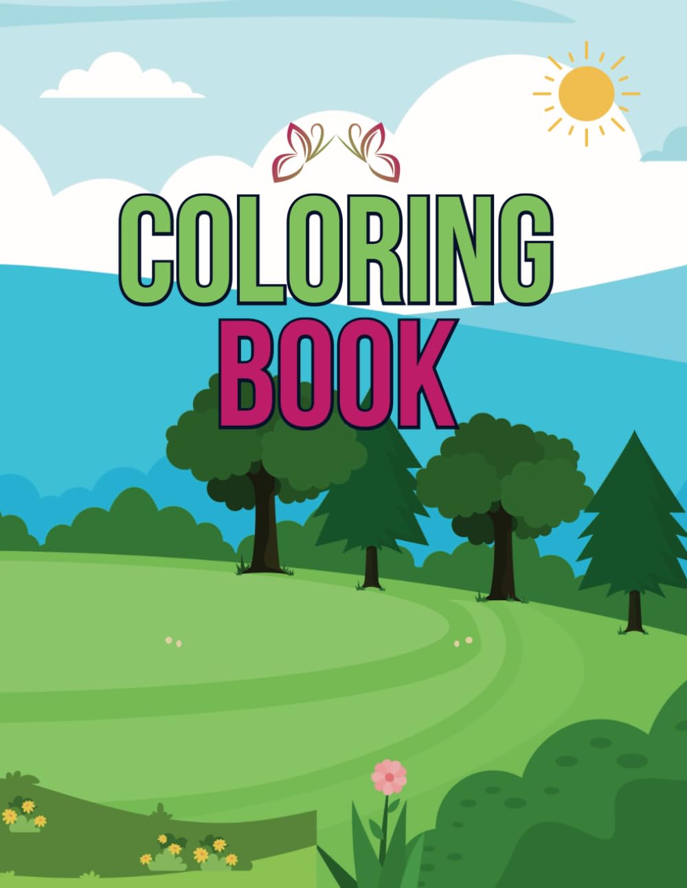 Easy & Fun Coloring: Coloring for all ages