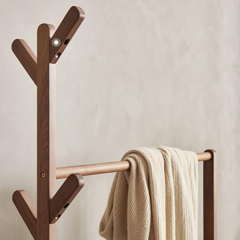 ウォルナット材 木製 スリム ハンガーラック – KANADEMONO