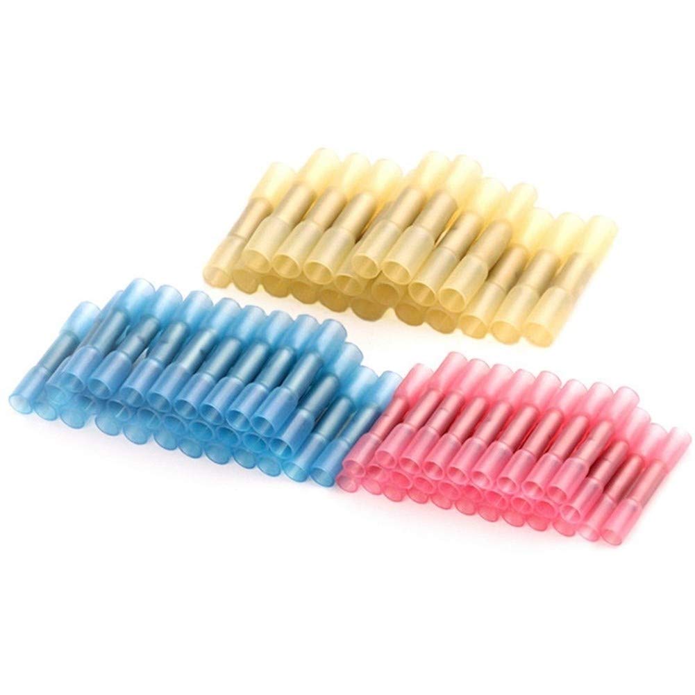 Test Terminals, 100PCS Waterproof Heat-shrinkable Terminal Insulated Intermediate Tube Block
